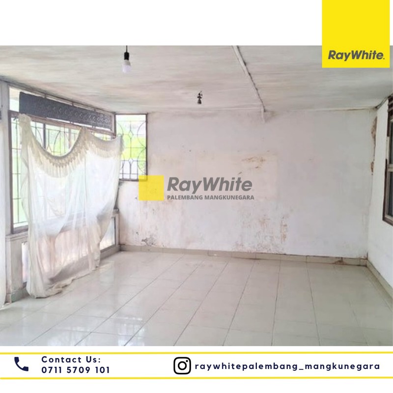 Disewakan Rumah di Jl. Sangkur Kel. 20 Ilir D II Kec. Kemuning, Kota Palembang