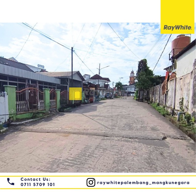 Disewakan Rumah di Jl. Sangkur Kel. 20 Ilir D II Kec. Kemuning, Kota Palembang