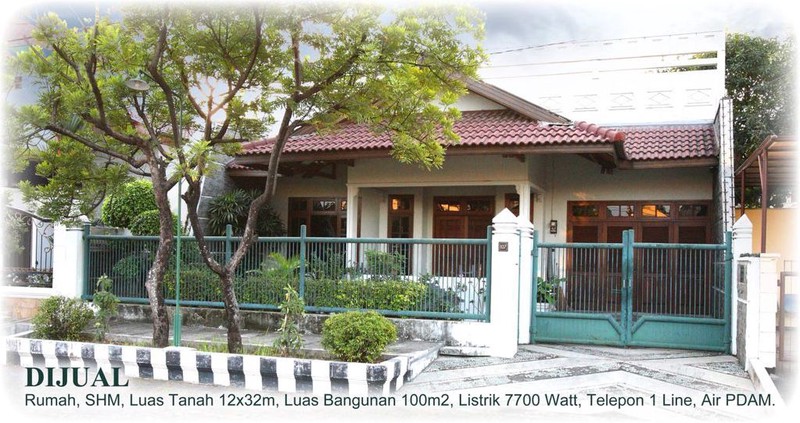 Rumah Dijual Raya Kutisari Indah Tenggilis Mejoyo Surabaya