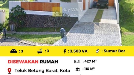 Disewakan rumah cantik