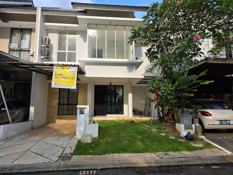 Rumah Siap Huni Dengan Halaman Luas @Discovery Cielo, Bintaro
