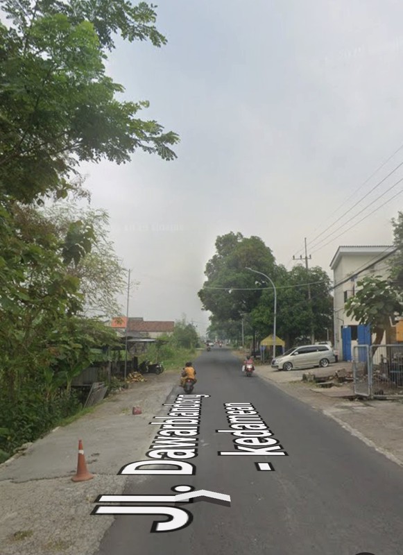 MURAH Dijual 3400 m2 Tanah Nol Jalan Raya Slempit - Kedamean - Gresik JATIM - Akses Truk Kontainer - SHM - Strategis Lokasi