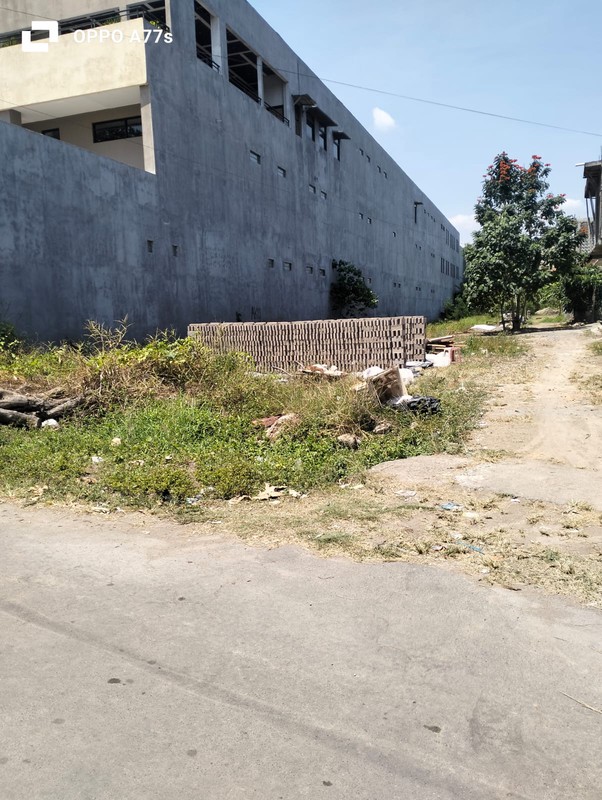 Tanah Pekarangan 1428 Meter Persegi Lokasi Dekat Puskesmas Klaten Selatan