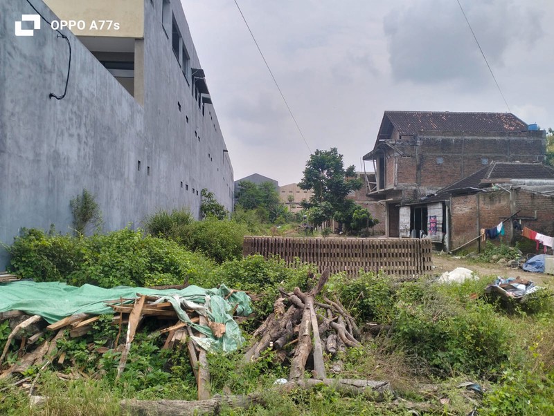 Tanah Pekarangan 1428 Meter Persegi Lokasi Dekat Puskesmas Klaten Selatan