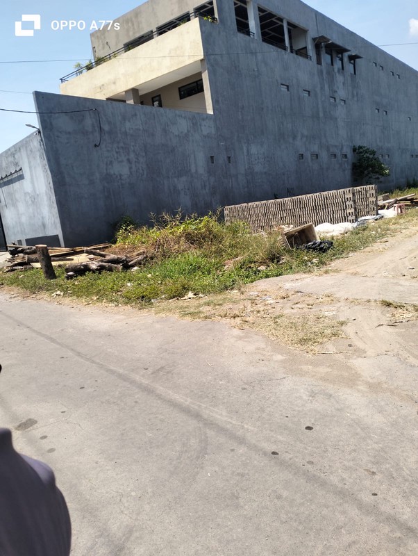 Tanah Pekarangan 1428 Meter Persegi Lokasi Dekat Puskesmas Klaten Selatan
