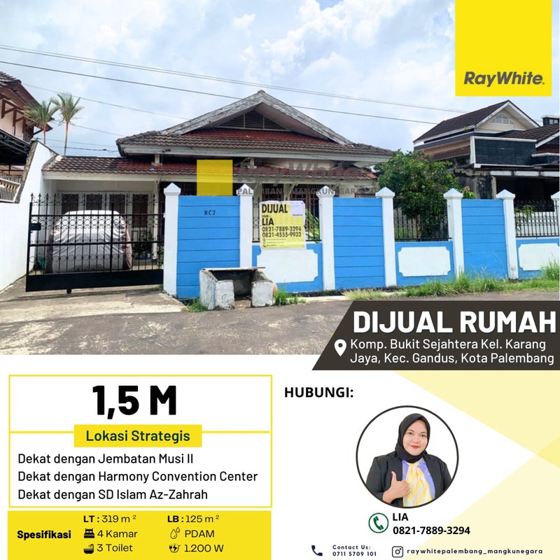 RUMAH JUAL MURAH KOTA PALEMBANG