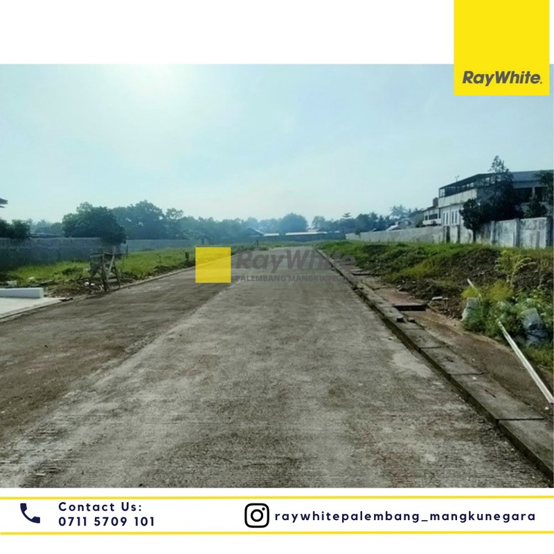 Dijual Tanah Perumahan di Jl. Residen H. Najamuddin Kel. Suka Maju Kec. Sako, Kota Palembang