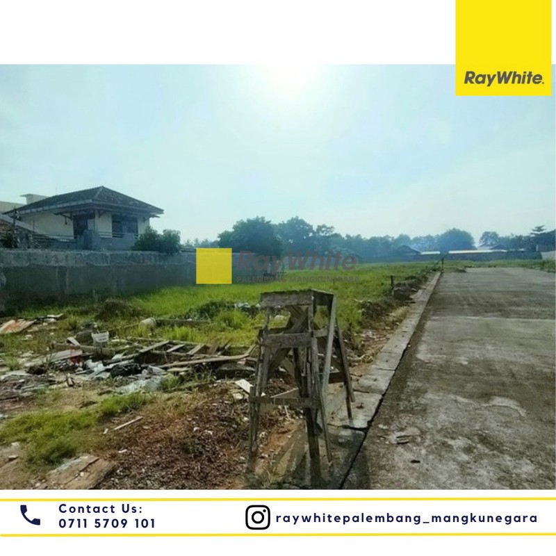 Dijual Tanah Perumahan di Jl. Residen H. Najamuddin Kel. Suka Maju Kec. Sako, Kota Palembang