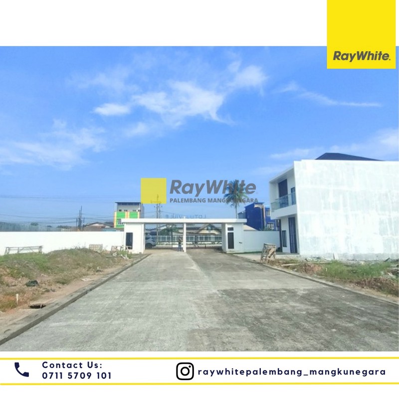 Dijual Tanah Perumahan di Jl. Residen H. Najamuddin Kel. Suka Maju Kec. Sako, Kota Palembang