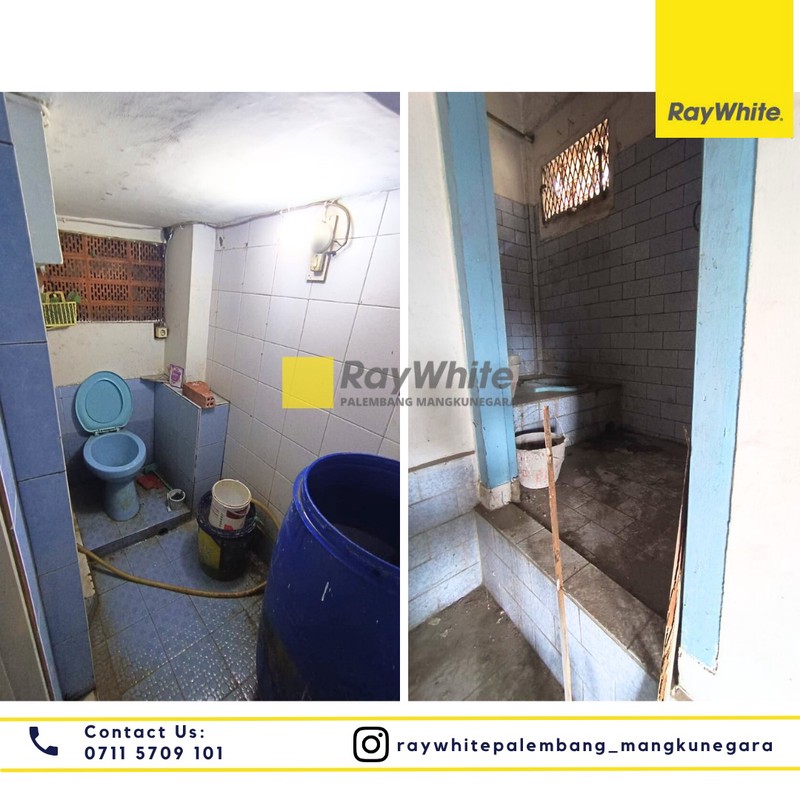 Disewakan 2 Unit Ruko Gandeng di Jl. T. P. Rustam Effendi Kel.17 Ilir Kec. Ilir Tim. I, Kota Palembang