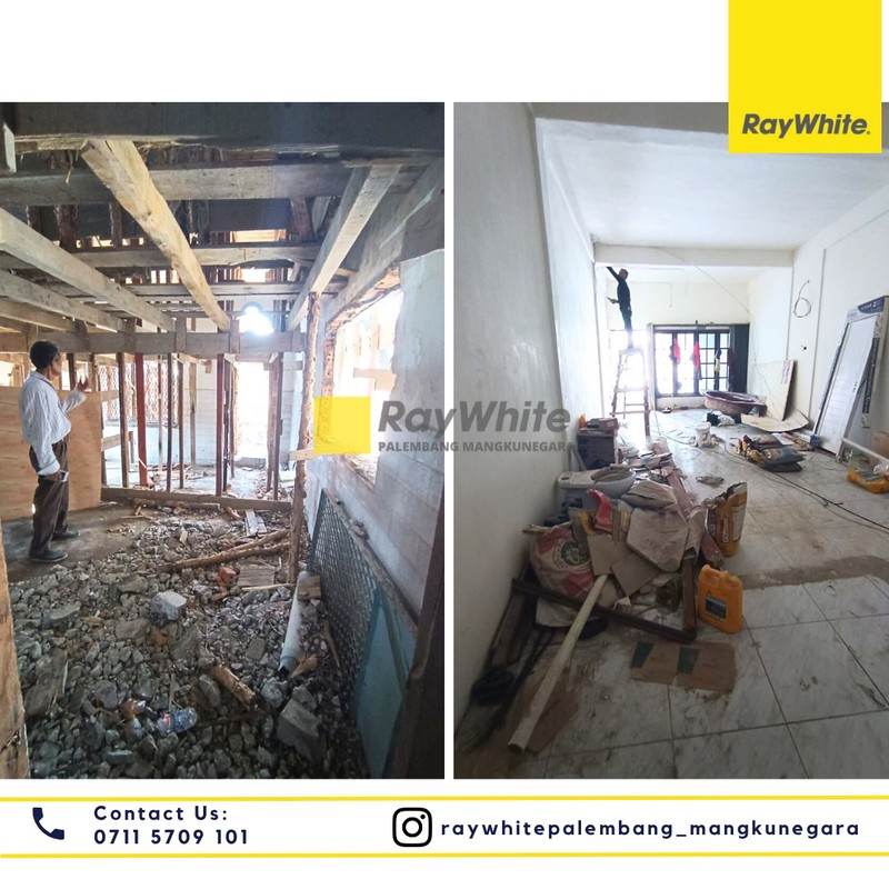 Disewakan 2 Unit Ruko Gandeng di Jl. T. P. Rustam Effendi Kel.17 Ilir Kec. Ilir Tim. I, Kota Palembang