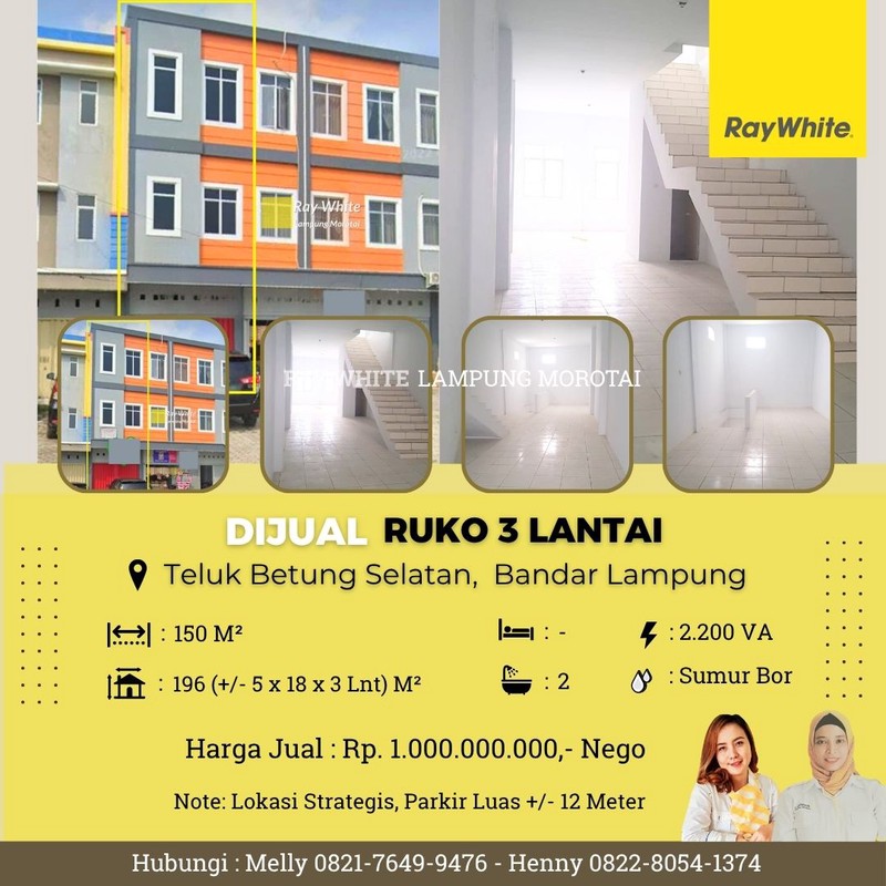 Dijual Ruko