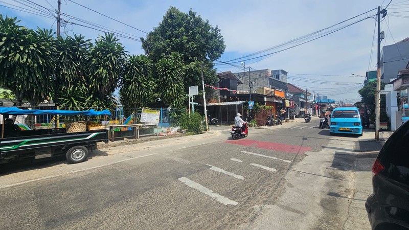 Karawaci cibodas tanah komersial luas 1025 jalan raya utama