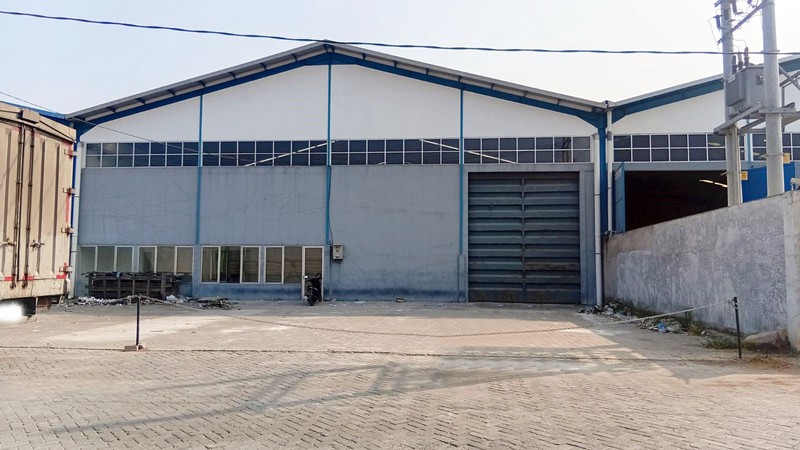 Gudang di Ritzgate Industri Park Gedangan Sidoarjo, Luas tanah 1478 m2, Luas bangunan 966, PLN 3300 W, SIAP PAKAI - MG -