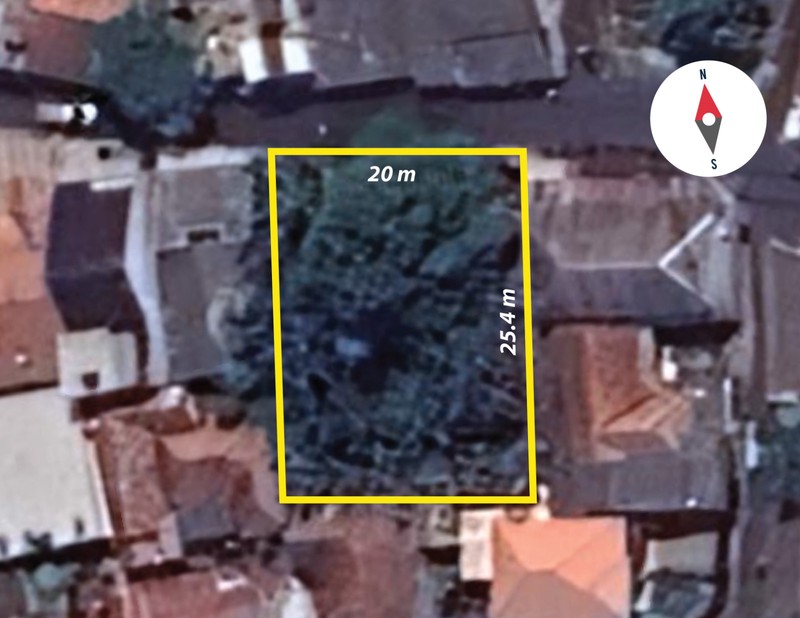 Rumah Hitung Tanah Area Cipete