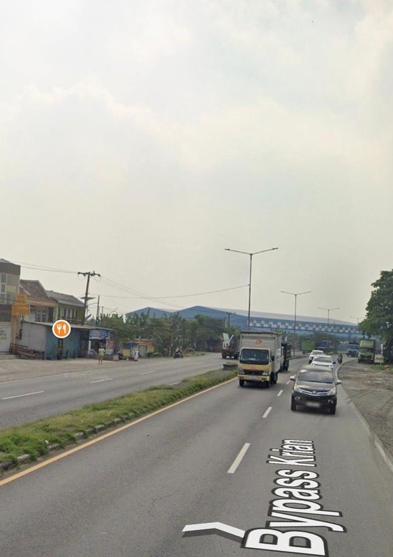 Dijual kavling industrial / komersial di sidoarjo @ Jl. By Pass Krian