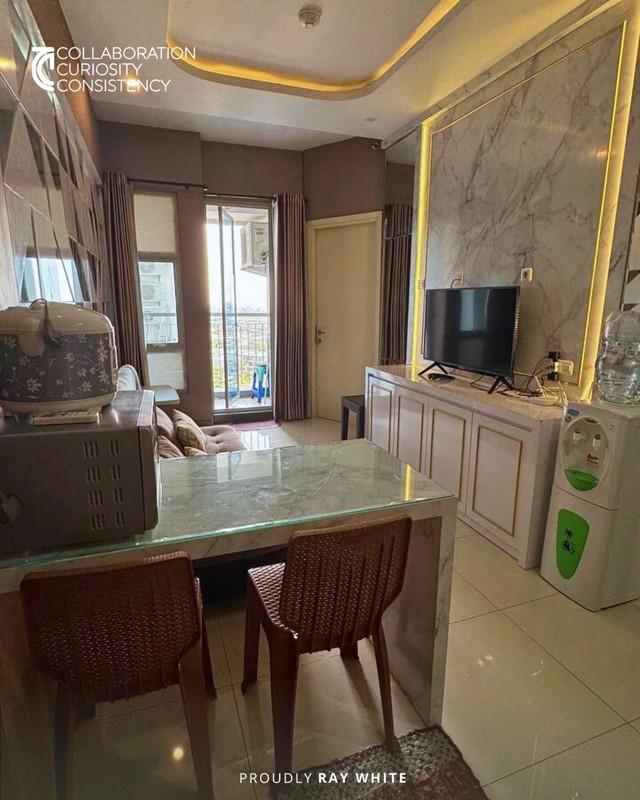 Disewakan Apartemen Benson Surabaya - 2BR Full Furnish, City View, Lokasi Strategis Dekat Pakuwon Mall