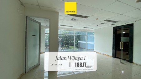 Disewakan Murah! Kantor/Tempat Usaha di Premium Area Jl Wijaya, Kebayoran Baru 