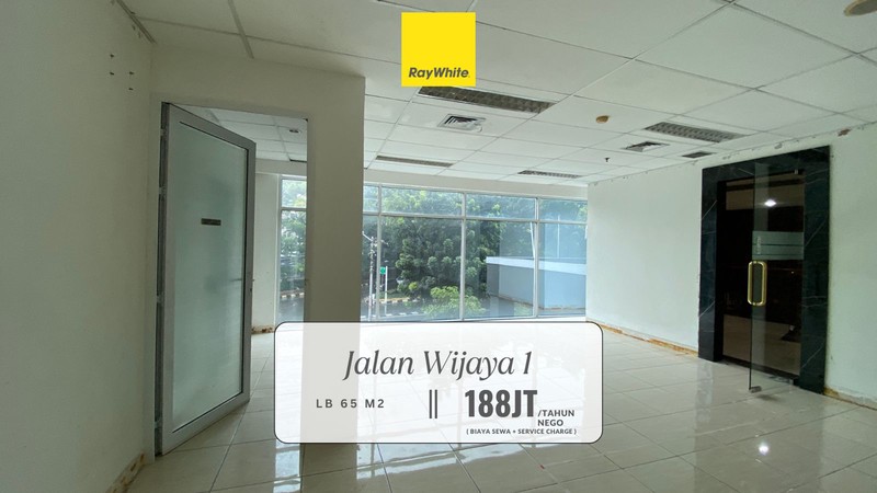 Disewakan Murah! Kantor/Tempat Usaha di Premium Area Jl Wijaya, Kebayoran Baru 