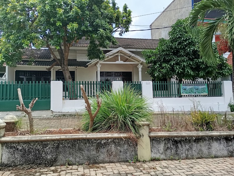 rumah luas 425 m2 di kedamaian bandar lampung