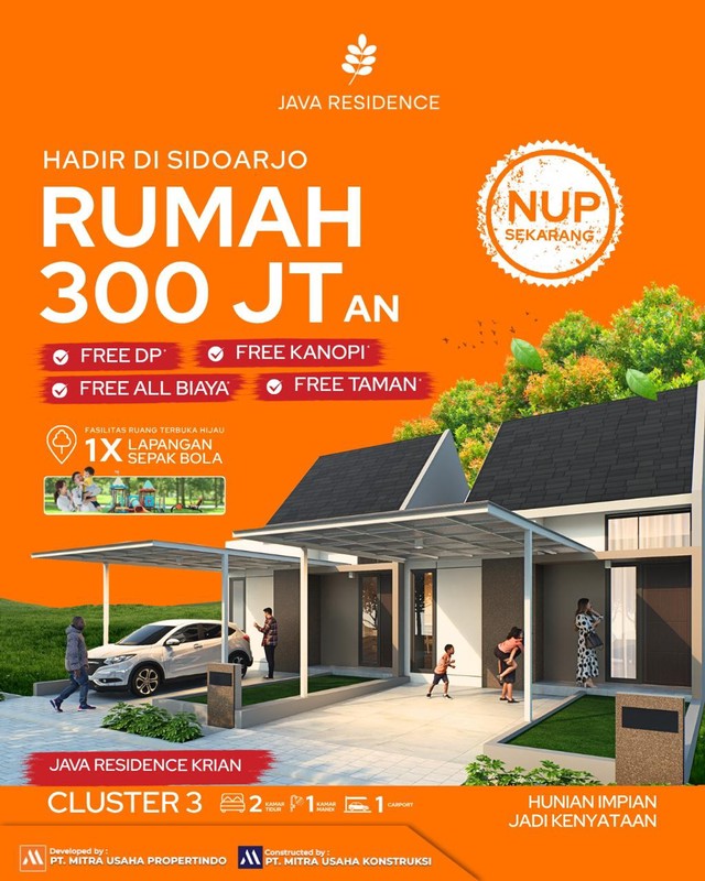 JAVA RESIDENCE HUNIAN IMPIAN JADI KENYATAAN