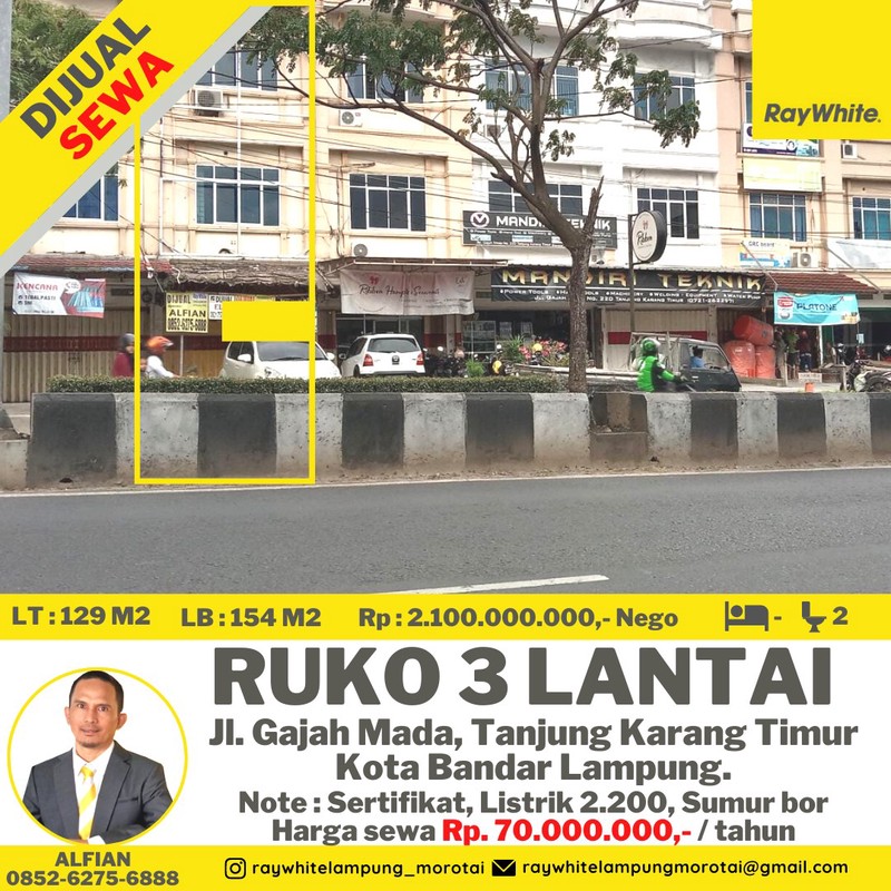 ruko murah gajah mada