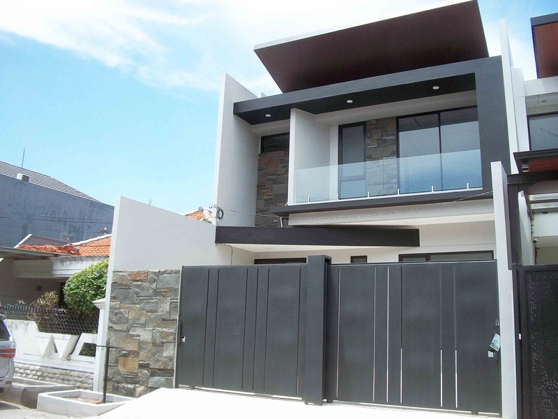 Rumah Baru Gress !!! di Manyar Jaya Surabaya Timur, Minimalis, 2 Lantai... SUDAH READY BURUANN !!!