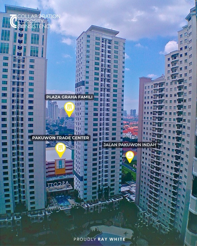 Jual/Sewa Apartemen 2 BR Murah dengan Good View di Pakuwon Wiyung Surabaya Barat dekat Dengan PTC dan Area Komersial