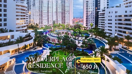Jual/Sewa Apartemen 2 BR Murah dengan Good View di Pakuwon Wiyung Surabaya Barat dekat Dengan PTC dan Area Komersial