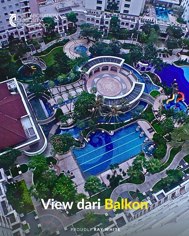 Jual/Sewa Apartemen 2 BR Murah dengan Good View di Pakuwon Wiyung Surabaya Barat dekat Dengan PTC dan Area Komersial