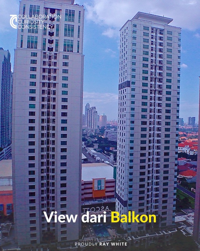 Jual/Sewa Apartemen 2 BR Murah dengan Good View di Pakuwon Wiyung Surabaya Barat dekat Dengan PTC dan Area Komersial