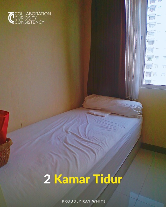 Sewa Apartemen Surabaya Barat Apartemen Waterplace 2 Kamar, Full Furnish Dekat Pakuwon Mall Surabaya Lokasi Strategis Apartemen Dengan View City Light Surabaya