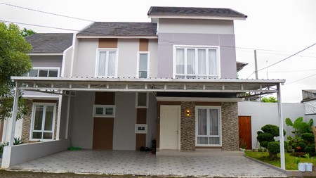 Rumah dlm cluster, bagus, 2 Lantai di Sleman Jogyakarta...