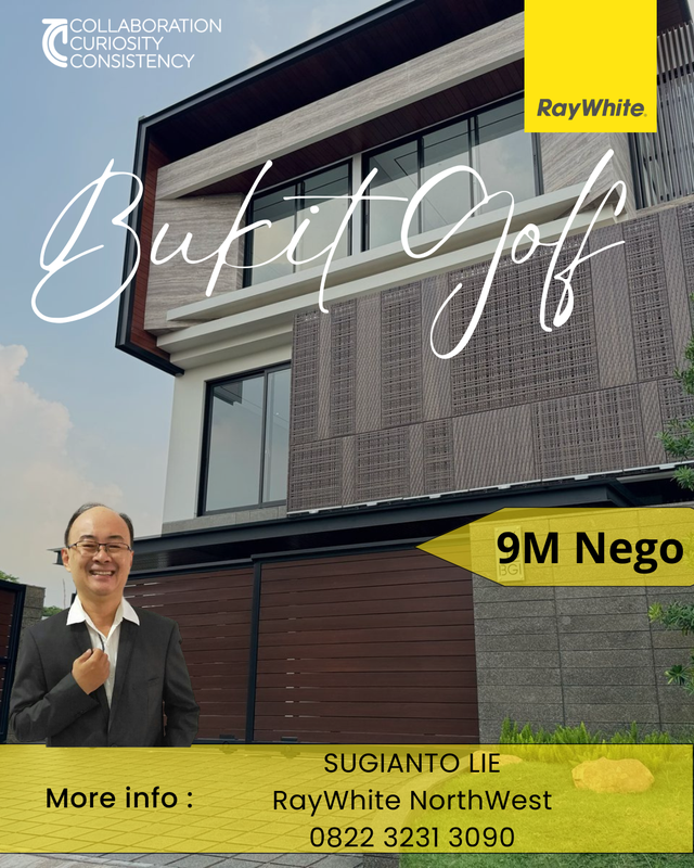 DIJUAL RUMAH BARU GRESS BUKIT GOLF INTERNASIONAL CITRALAND (Surabaya Barat)