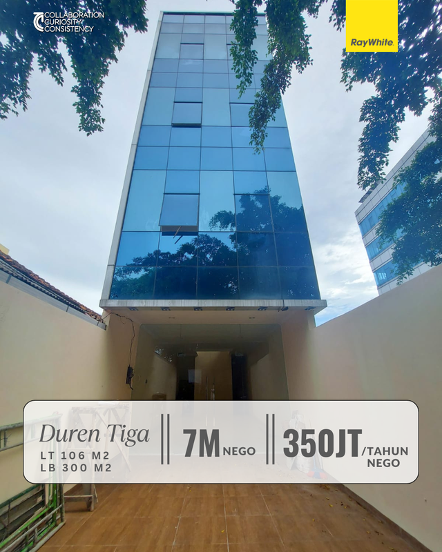 DIJUAL RUKO 4 LANTAI DUREN TIGA JAKARTA SELATAN