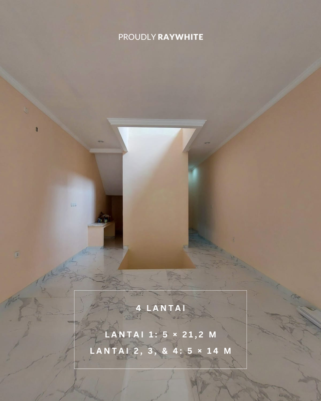 DIJUAL RUKO 4 LANTAI DUREN TIGA JAKARTA SELATAN