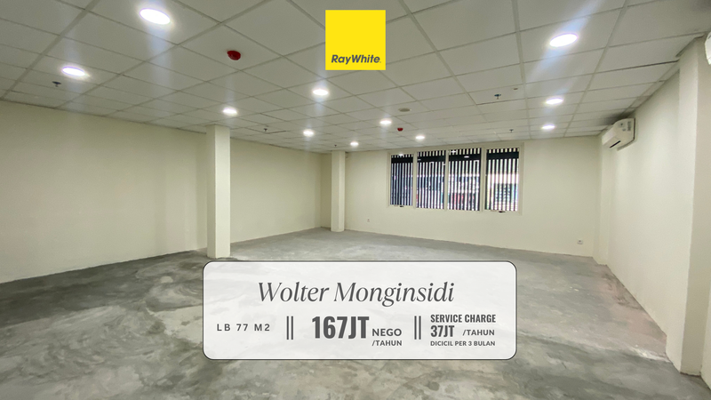 Disewakan Murah! Ruang Kantor/Tempat Usaha di Premium Area Wolter Monginsidi, Jakarta Selatan