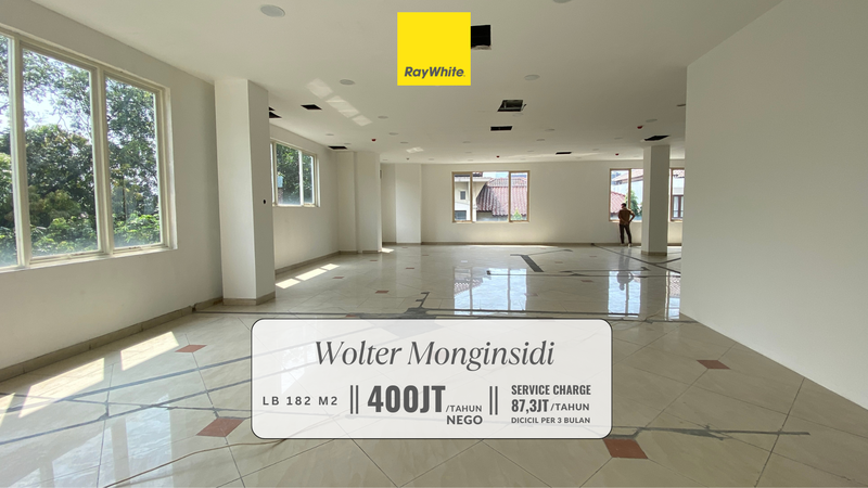 Disewakan Murah! Ruang Kantor di Premium Area Wolter Monginsidi, Jakarta Selatan
