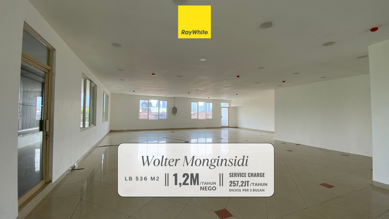 Disewakan Murah! Ruang Kantor di Premium Area Wolter Monginsidi, Jakarta Selatan
