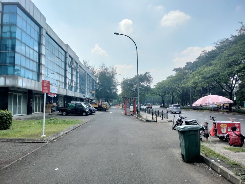 Ruko Boulevard Taman Tekno BSD, Hadap Jalan Raya, traffic tinggi