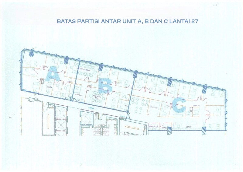 Dijual Cepat 3 Unit Ruang Kantor Strata Title di Gedung Alamanda Office Tower Cilandak