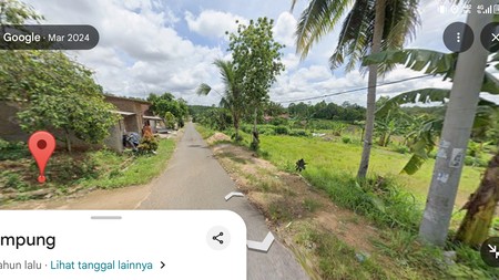 Dijual tanah murah luas 1,6 hektar di kaliasin, tanjung bintang Lamsel