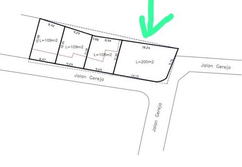 Kavling Siap Bangun, Cocok Untuk Kos-kosan dan Strategis @Cilandak.