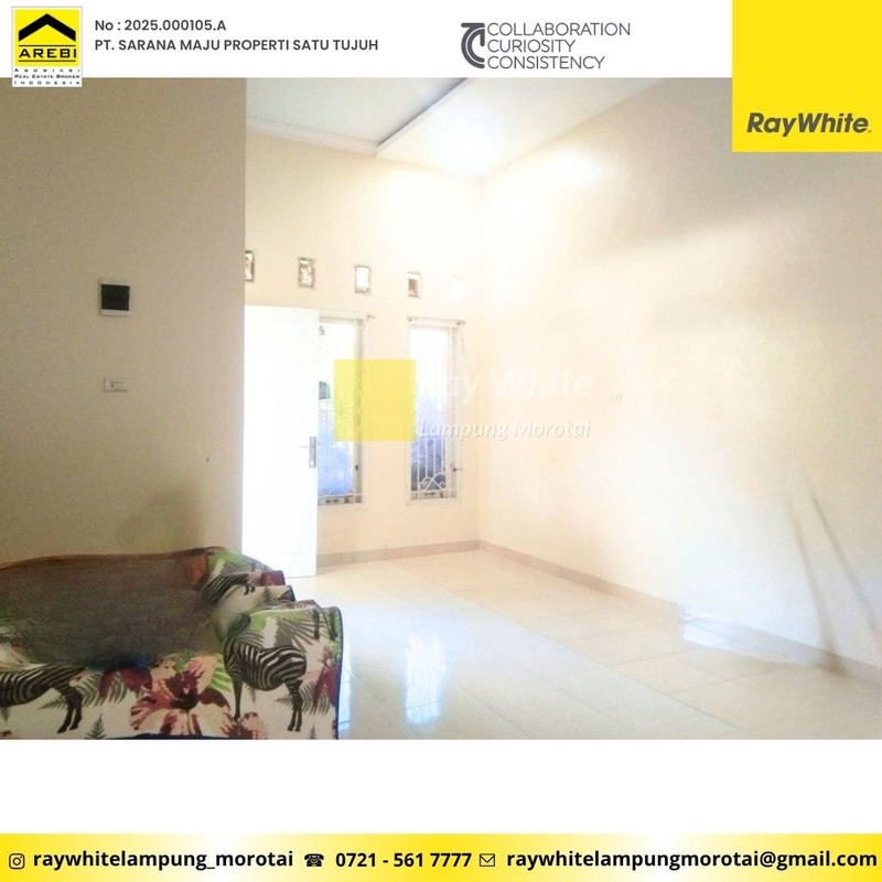 Disewakan rumah di sukarame
