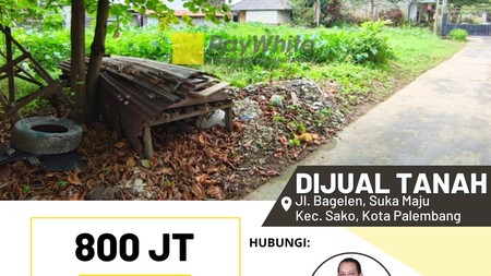 DIJUAL TANAH STRATEGIS LOKASI PINGGIR JALAN