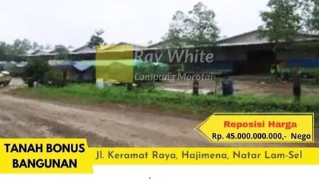 Dijual tanah di hajimena,natar