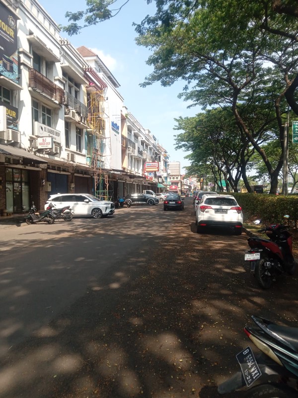 Ruko Hadap Jalan Raya BSD Dekat Tol 