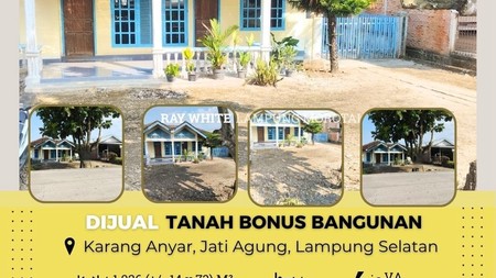 Dijual tanah bonus bangunan di karang anyar, Jati agung