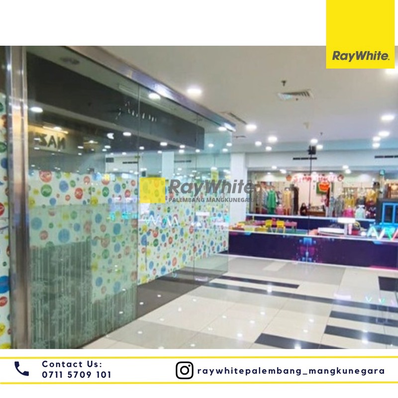 DISEWAKAN KIOS DIDALAM MALL KOTA PALEMBANG