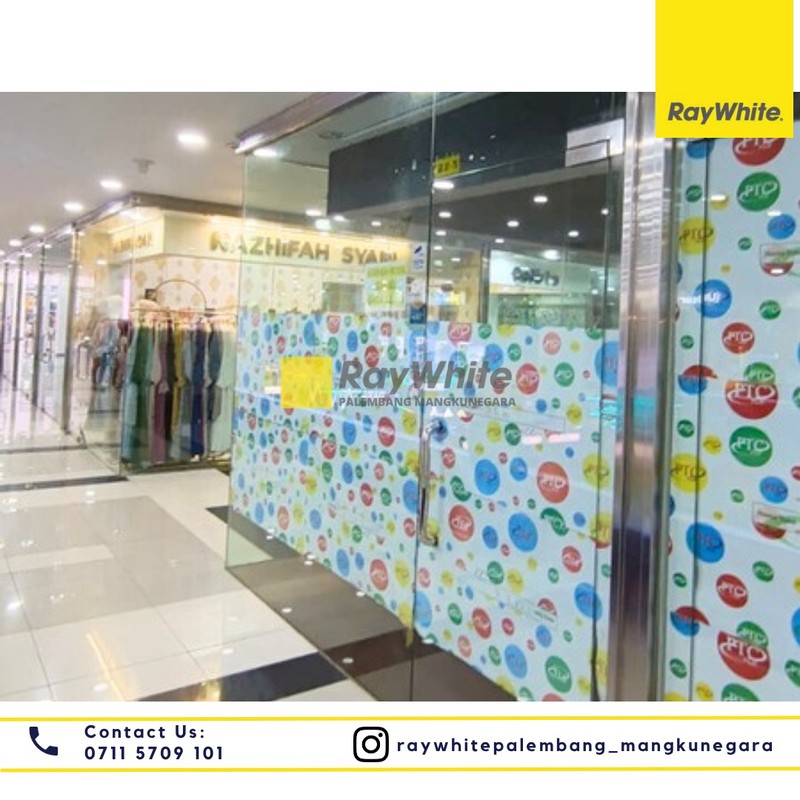 DISEWAKAN KIOS DIDALAM MALL KOTA PALEMBANG